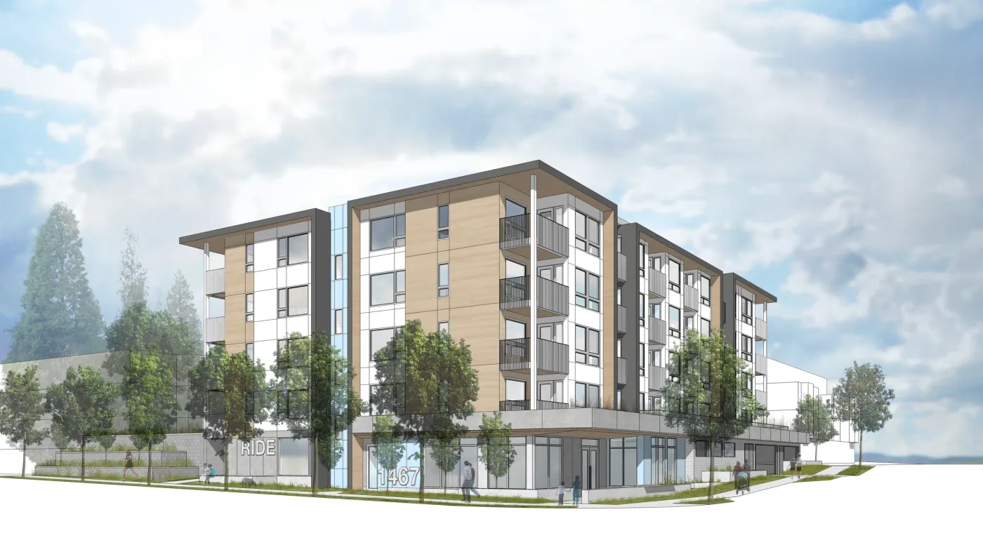 Rendering of CLARA by Quorum Group, 1467 56 Street, Delta (Tsawwassen), BC