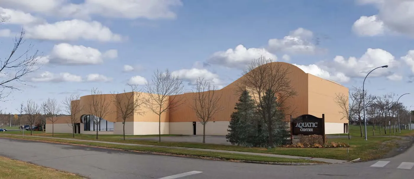 Rendering of Prince George Aquatic Centre by City of Prince George, Prince George, BC